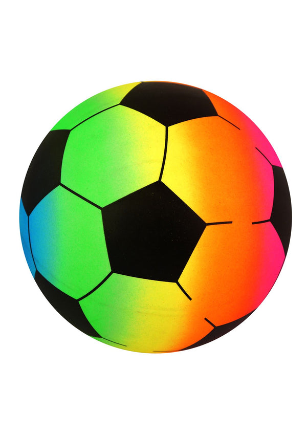 Rainbow PVC Football 20cm - Lightweight & Durable Outdoor Play